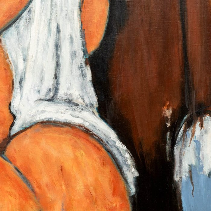 Portrait of a Seated Nude with Shirt - Image 2