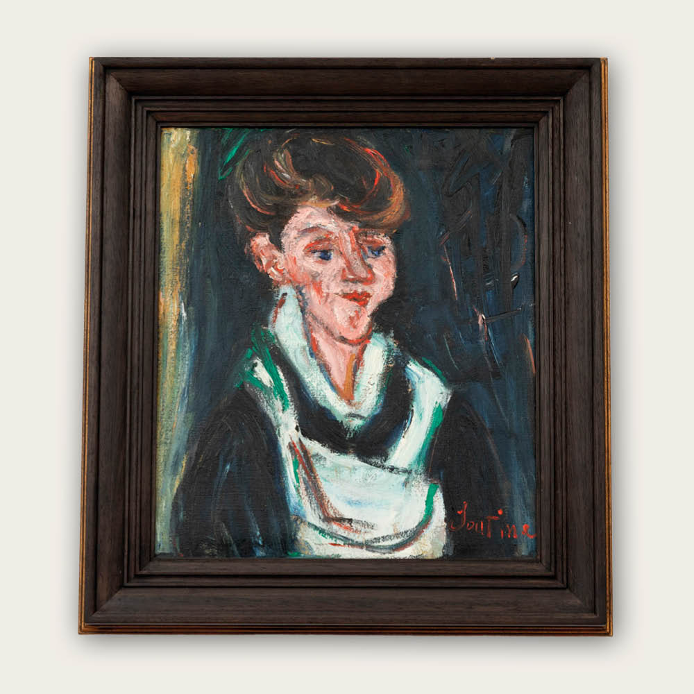 Portrait of a Waiting Maid